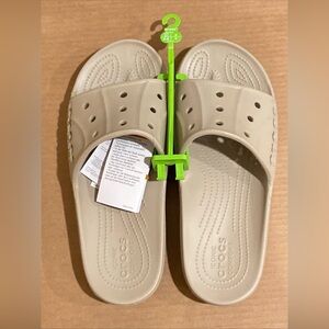 Crocs Men’s & Women’s Unisex Baya II Slide Sandals- Cobblestone